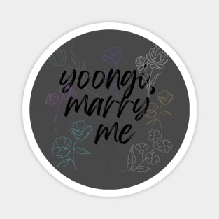 Yoongi, Marry Me Magnet